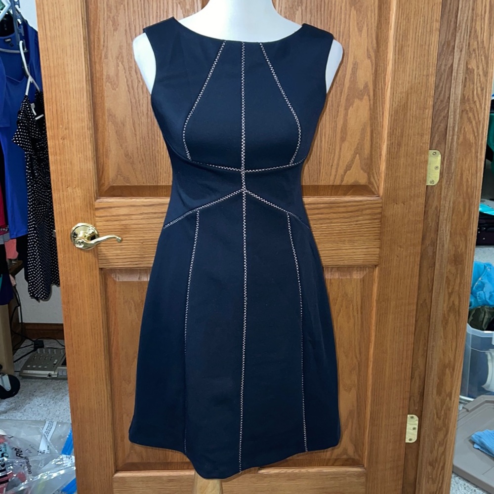 CALVIN KLEIN COLOR BLOCK DRESS SIZE 6p